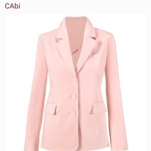CAbi Grace pink jacket blazer size 10